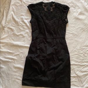 French connection 2 lace cotton dress